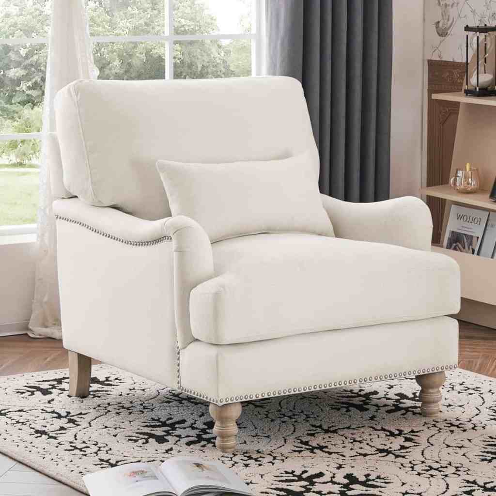Salom upholstered armchair - cozy reading nook essential