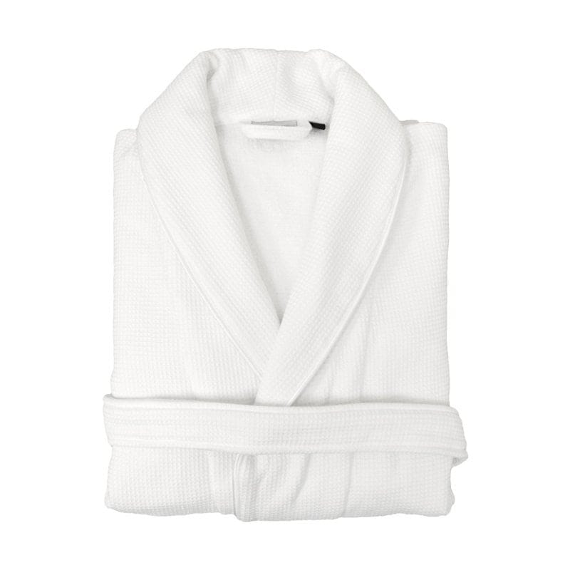 Lightweight, soft cotton robe for evening ritual transition